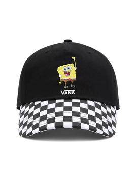 Gorra Unisex Vans X Bob Esponja Negra cuadros