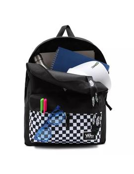 Mochila Unisex Vans X Bob Esponja Realm  Negra