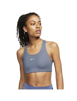 Sujetador Deportivo Mujer Nike Swoosh Gris