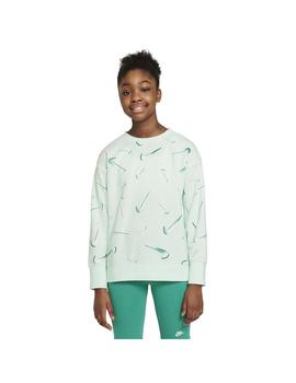 Sudadera Niña Nike Nsw Verde