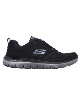 Zapatilla Hombre Skechers  Flex Advantage 2.0 Lindman Negra