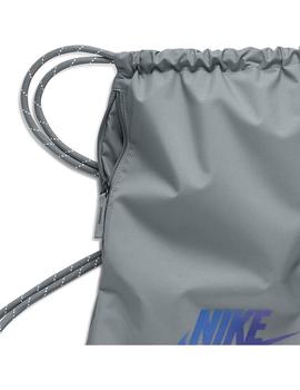 Gymsack Unisex Nike Heritage Gris