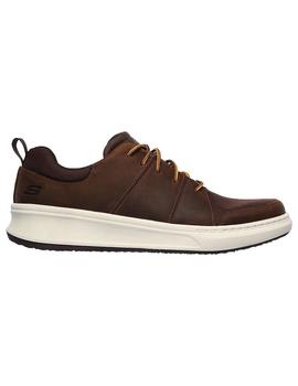 Zapatilla Hombre Skechers Ralden Marrón