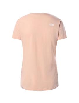 Camiseta Mujer The North Face Simple Dome Rosa