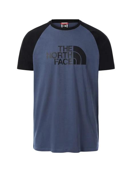 Camiseta Hombre The North Face Raglan Azul