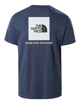 Camiseta Hombre The North Face Red Box Vintage Azul