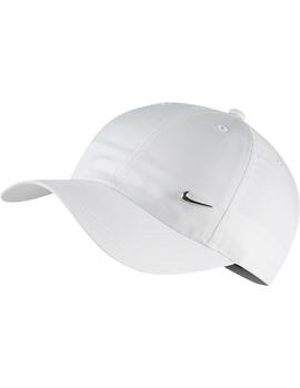 Gorra Unisex Nike Metal Swoosh Blanca