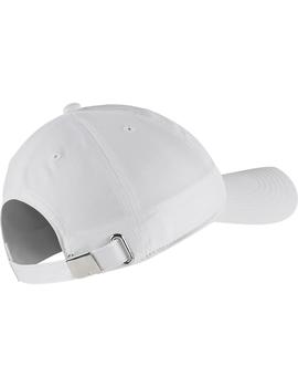 Gorra Unisex Nike Metal Swoosh Blanca