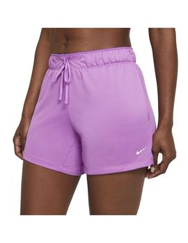 Pantalón corto  Mujer Nike Df Attack Rosa