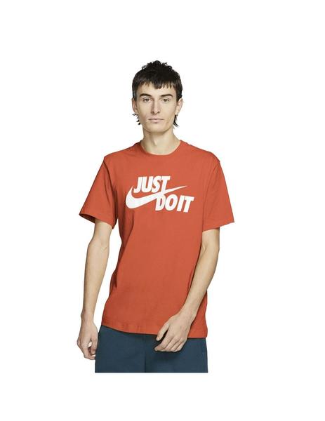 Dardos con tiempo atención Camiseta Hombre Nike Just Do It Naranja