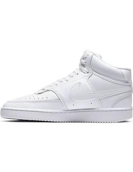 Zapatilla Unisex Nike Court Vision Mid Blanca