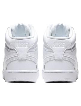 Zapatilla Unisex Nike Court Vision Mid Blanca