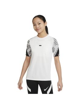 Camiseta Niño Nike Strike21 Blanco