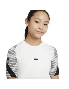 Camiseta Niño Nike Strike21 Blanco