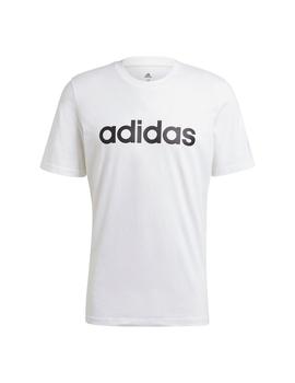 Camiseta Hombre adidas Embroidered Blanco