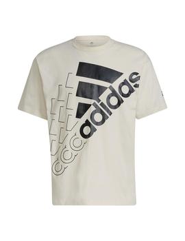 Camiseta Unisex adidas Bluv Beige