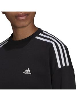 Sudadera Mujer adidas Crop Crew Negro