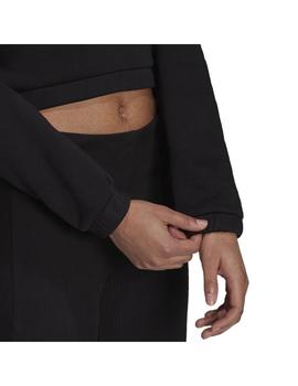 Sudadera Mujer adidas Crop Crew Negro