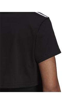 Camiseta Mujer adidas Cropped Tee Negro