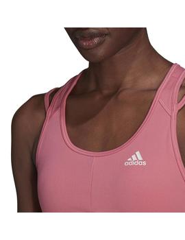 Sujetador Deportivo Mujer adidas Rosa