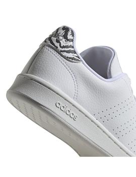 Zapatilla Mujer adidas Advantage Blanco