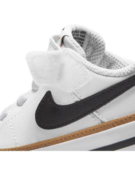 Zapatilla Baby Nike Court Legacy Blanco
