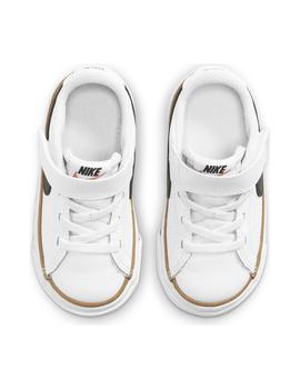 Zapatilla Baby Nike Court Legacy Blanco