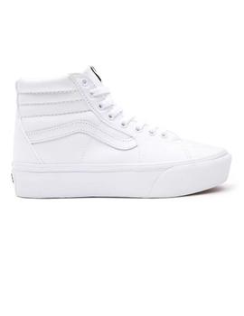 Zapatilla Mujer Vans Sk8-Hi Platform Blanca