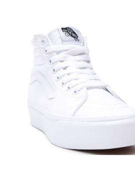 Zapatilla Mujer Vans Sk8-Hi Platform Blanca