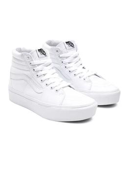 Zapatilla Mujer Vans Sk8-Hi Platform Blanca