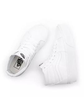 Zapatilla Mujer Vans Sk8-Hi Platform Blanca