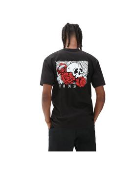 Camiseta Hombre Vans Rose Negra