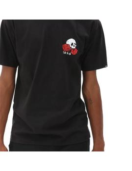 Camiseta Hombre Vans Rose Negra