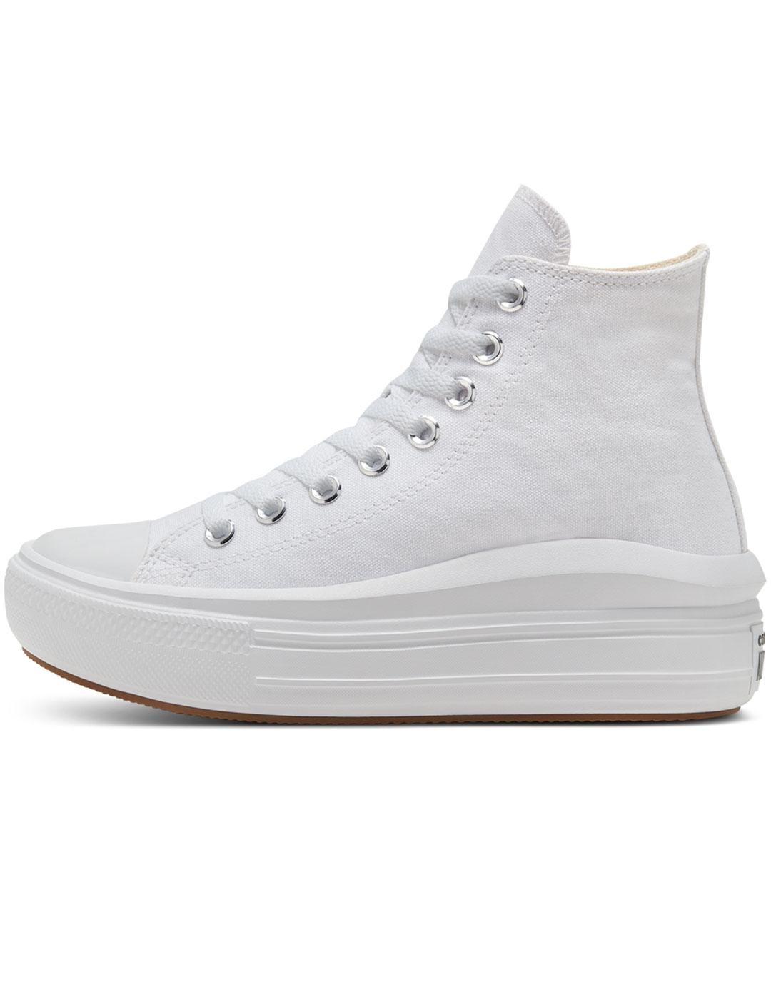 Zapatilla Mujer Converse Move Hi Top Blanca