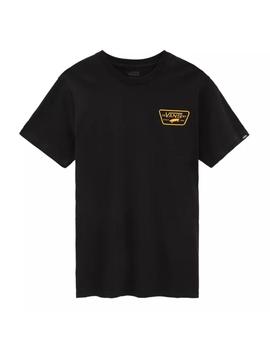 Camiseta Hombre Vans Full Patch Back Negra