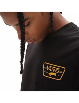 Camiseta Hombre Vans Full Patch Back Negra