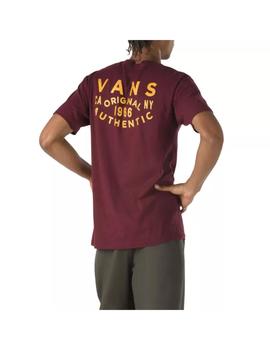 Camiseta Hombre Vans Patch Granate