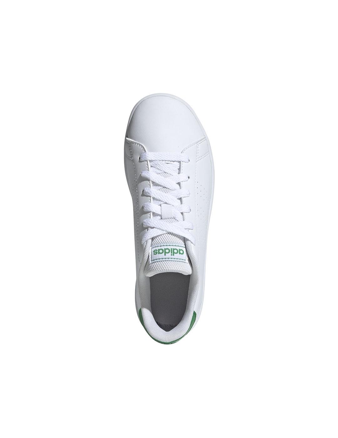 Zapatilla Ni o adidas Advantage Blanca