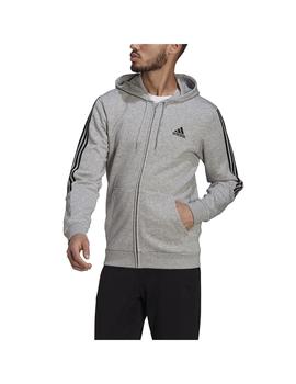 Chaqueta Hombre adidas Essential Fleece Cut Gris