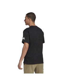Camiseta Hombre adidas Q3 Negra