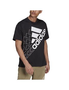 Camiseta Hombre adidas Q3 Negra