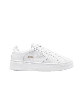 Zapatilla Mujer Converse Plataform Pro Cuero Bl