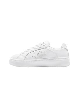 Zapatilla Mujer Converse Plataform Pro Cuero Bl