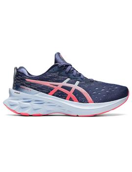 Zapatilla Mujer Asics Novablast 2 Azul