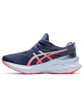 Zapatilla Mujer Asics Novablast 2 Azul