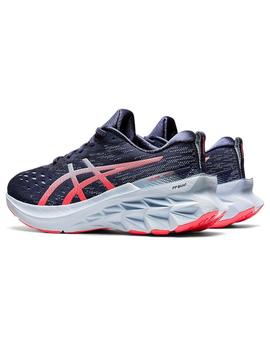 Zapatilla Mujer Asics Novablast 2 Azul