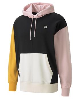 Sudadera Hombre Puma Downtown TR Negra Rosa