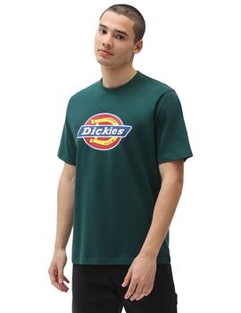 Camiseta Hombre Dickies Icon Logo Verde