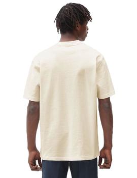 Camiseta Hombre Dickies Saxman Crema