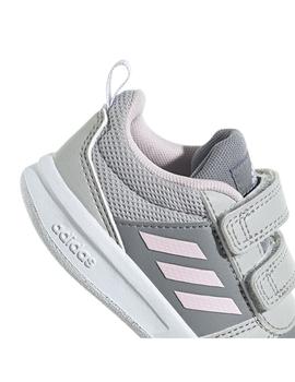 Zapatilla Niña adidas Tensaur I Gris/Rosa